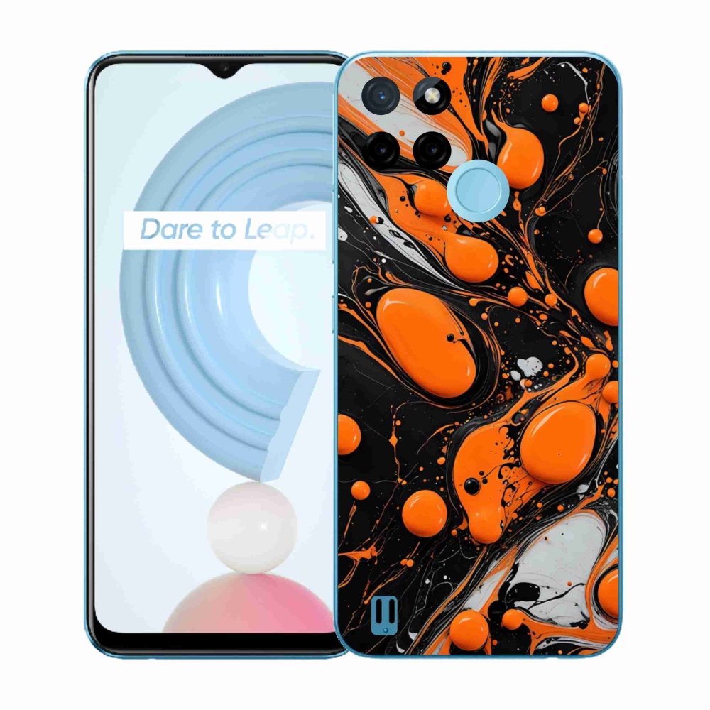 Gelový kryt mmCase na Realme C21Y/C25Y - abstraktní motiv 41