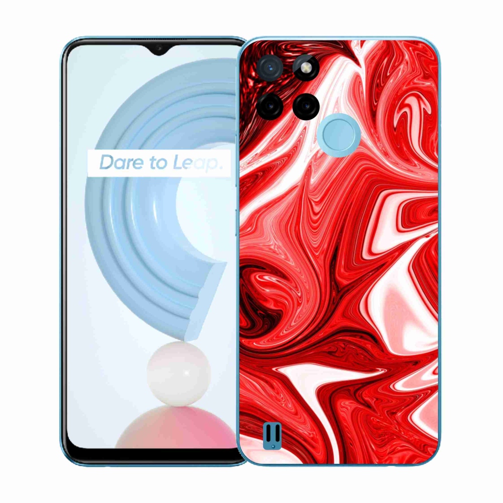 Gelový kryt mmCase na Realme C21Y/C25Y - abstraktní motiv 43