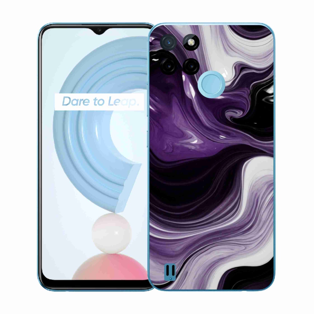 Gelový kryt mmCase na Realme C21Y/C25Y - abstraktní motiv 46
