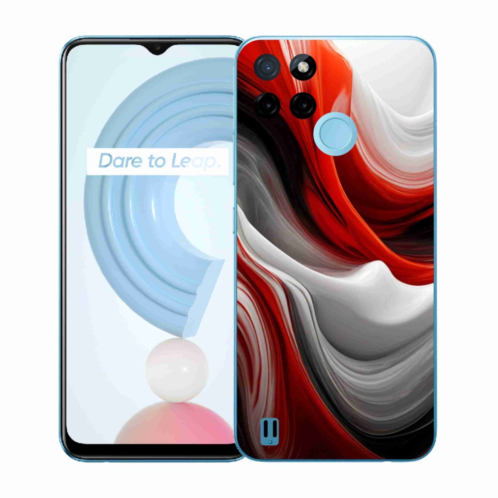 Gelový kryt mmCase na Realme C21Y/C25Y - abstraktní motiv 47