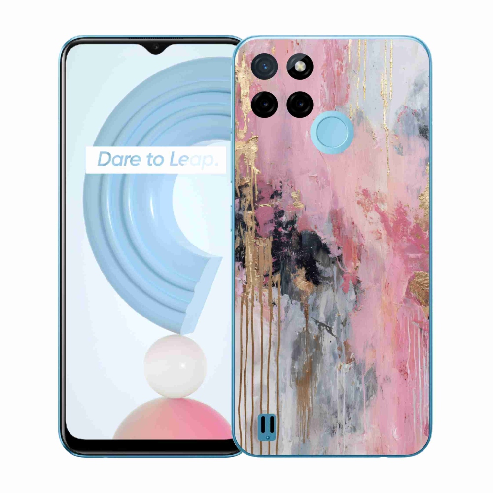 Gelový kryt mmCase na Realme C21Y/C25Y - abstraktní motiv 49