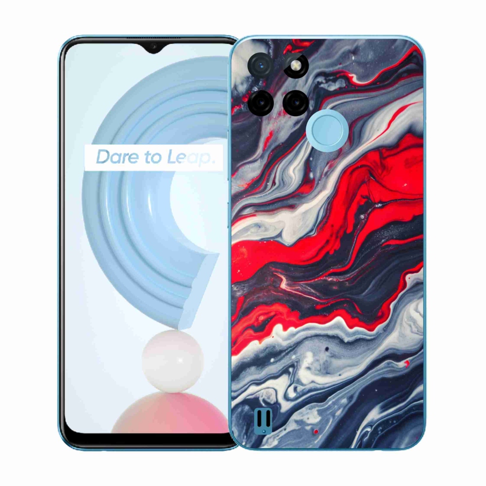 Gelový kryt mmCase na Realme C21Y/C25Y - abstraktní motiv 59