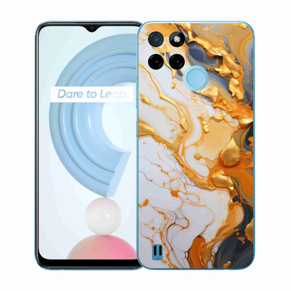 Gelový kryt mmCase na Realme C21Y/C25Y - abstraktní motiv 6