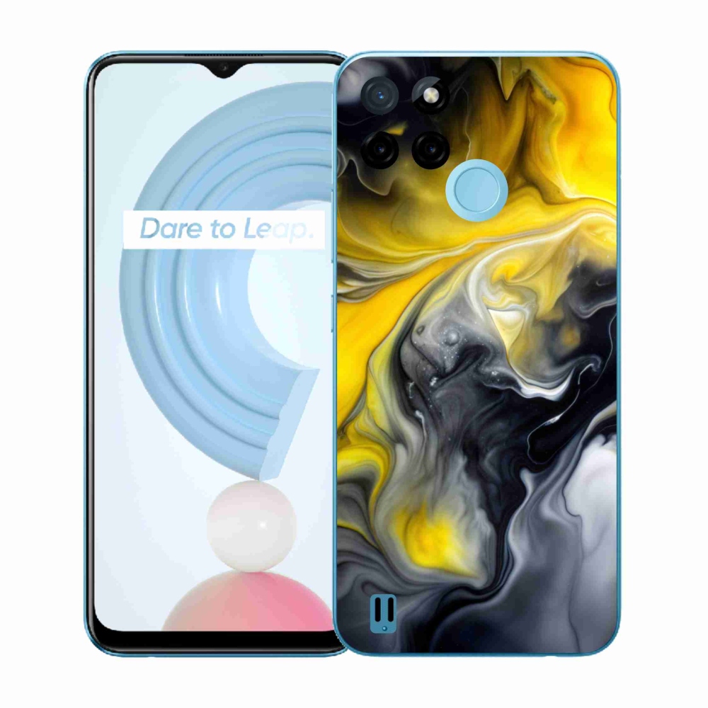 Gelový kryt mmCase na Realme C21Y/C25Y - abstraktní motiv 60