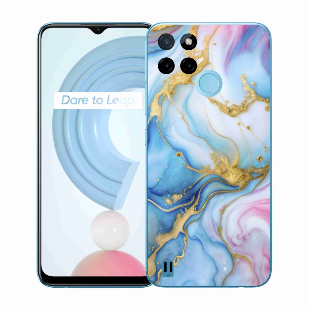 Gelový kryt mmCase na Realme C21Y/C25Y - abstraktní motiv 61