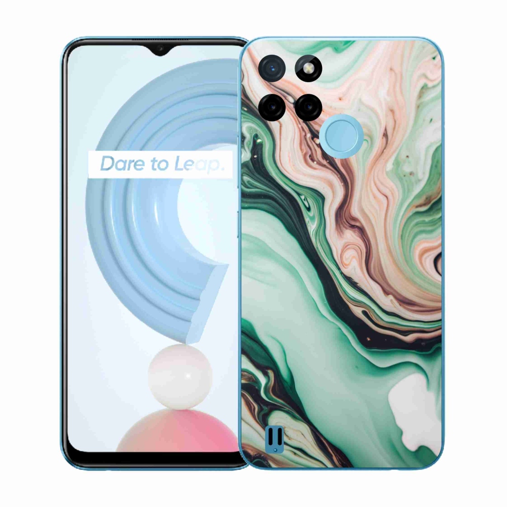 Gelový kryt mmCase na Realme C21Y/C25Y - abstraktní motiv 62