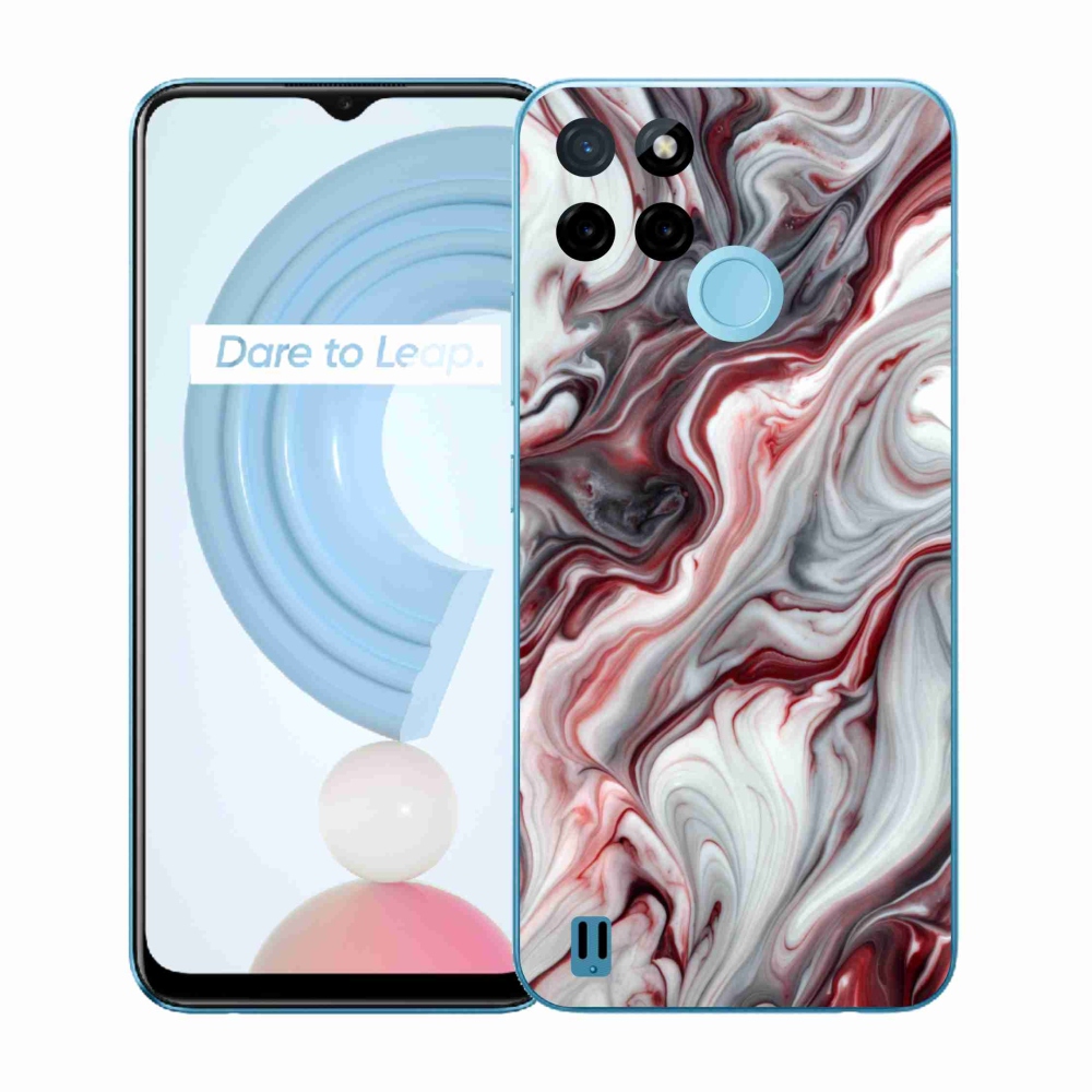 Gelový kryt mmCase na Realme C21Y/C25Y - abstraktní motiv 64