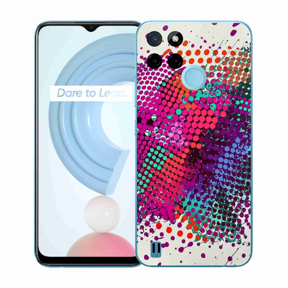 Gelový kryt mmCase na Realme C21Y/C25Y - abstraktní motiv 65