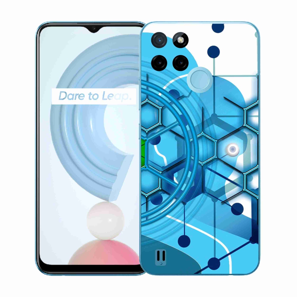 Gelový kryt mmCase na Realme C21Y/C25Y - abstraktní vzor 2