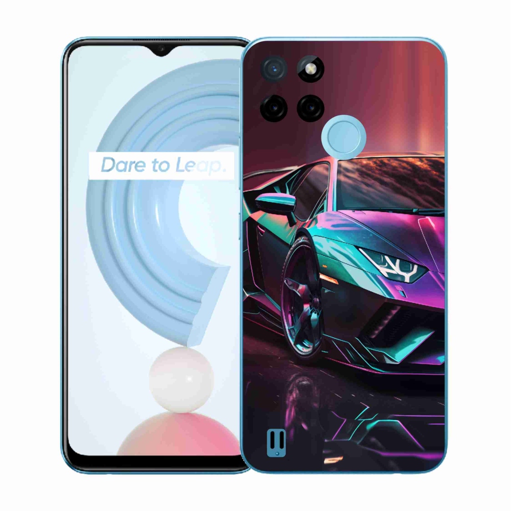 Gelový kryt mmCase na Realme C21Y/C25Y - auto 8