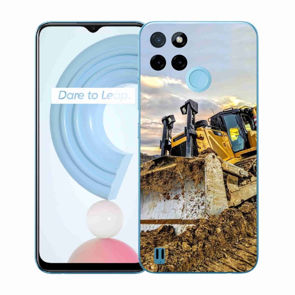 Gelový kryt mmCase na Realme C21Y/C25Y - bagr