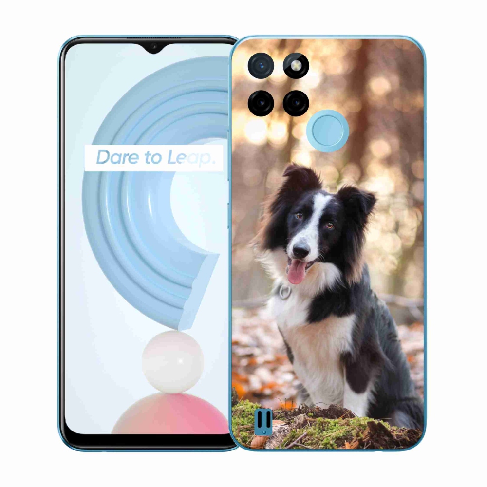 Gelový kryt mmCase na Realme C21Y/C25Y - border kolie 1
