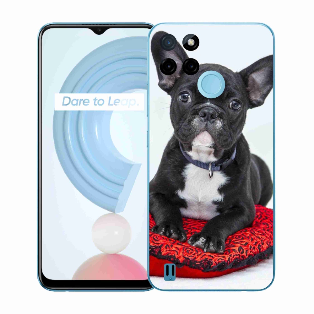 Gelový kryt mmCase na Realme C21Y/C25Y - buldok