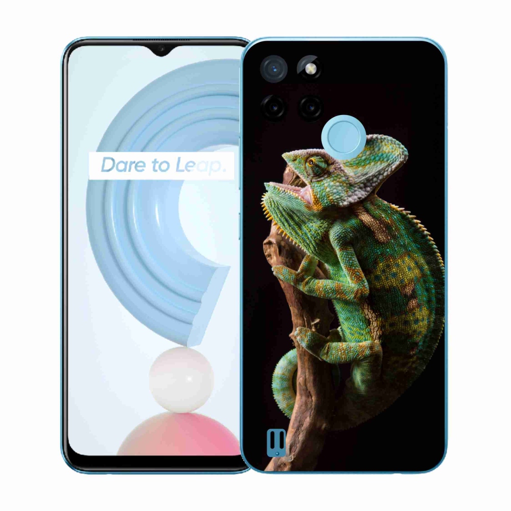 Gelový kryt mmCase na Realme C21Y/C25Y - chameleon