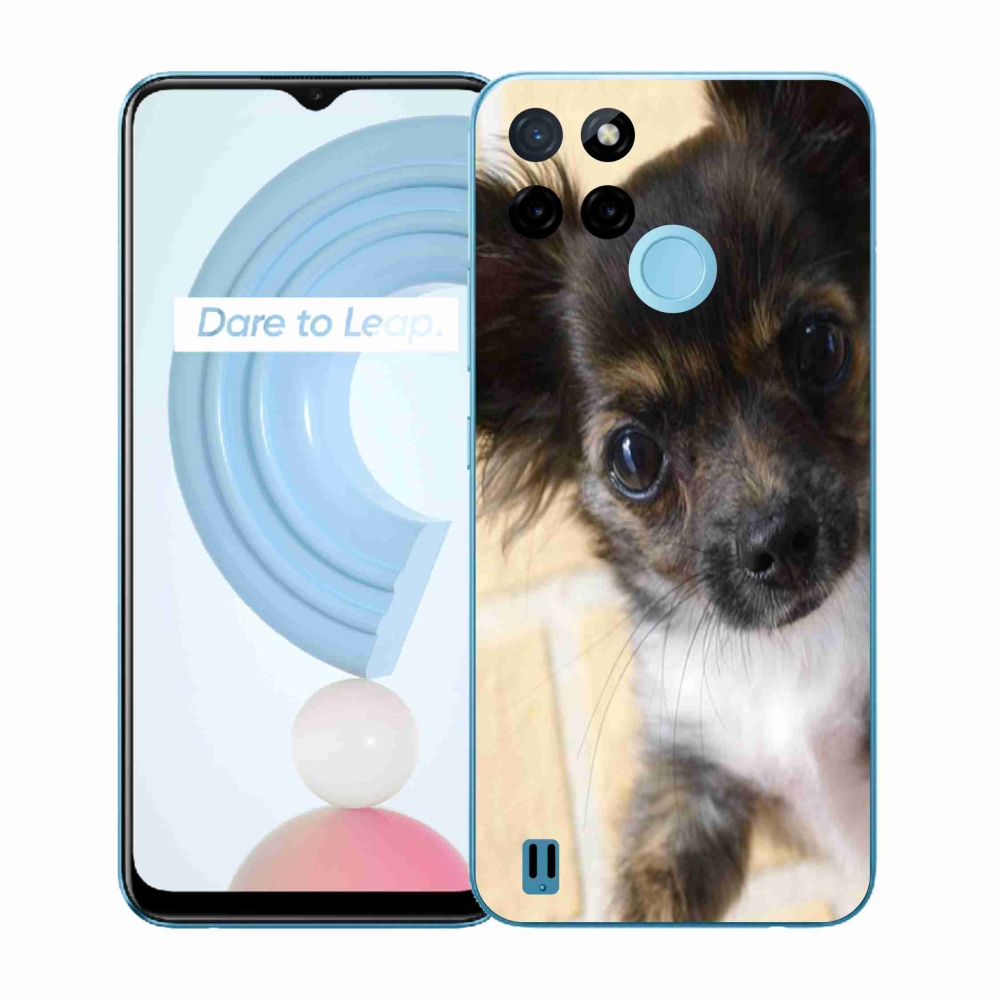 Gelový kryt mmCase na Realme C21Y/C25Y - čivava 2