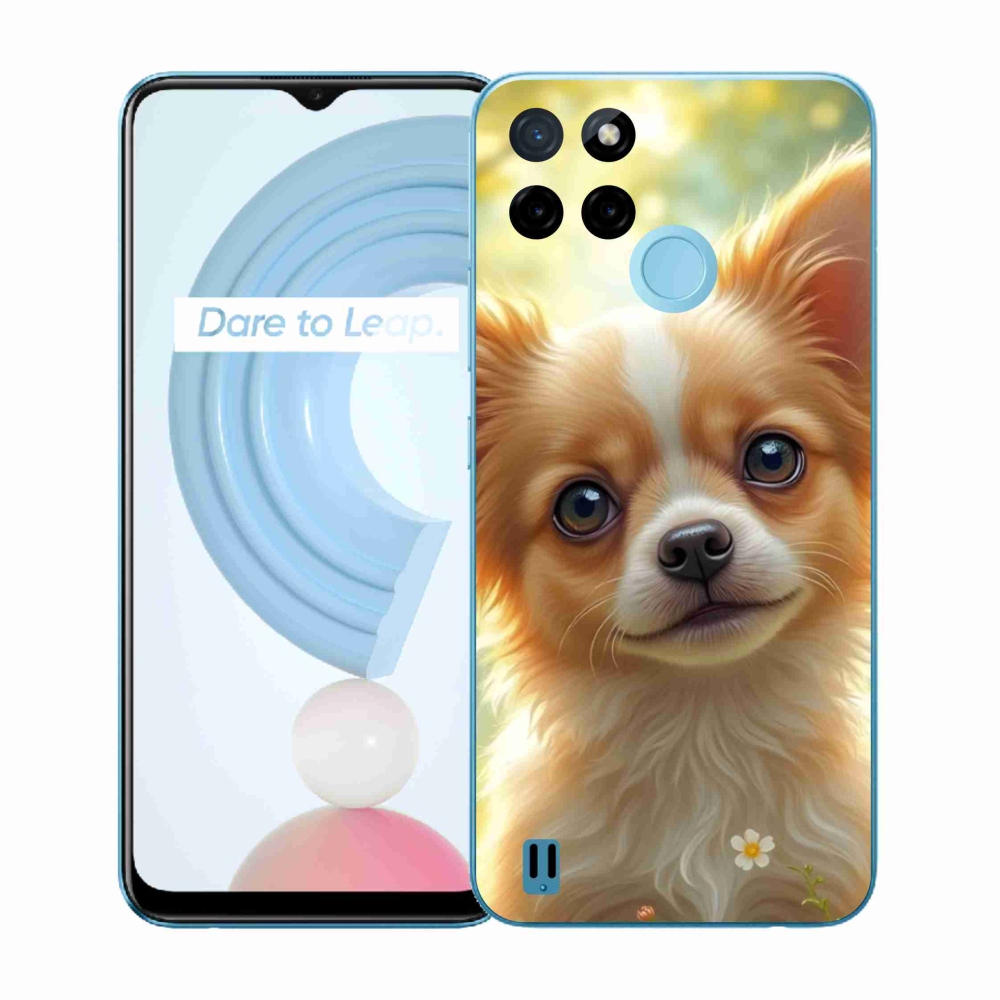 Gelový kryt mmCase na Realme C21Y/C25Y - čivava 5
