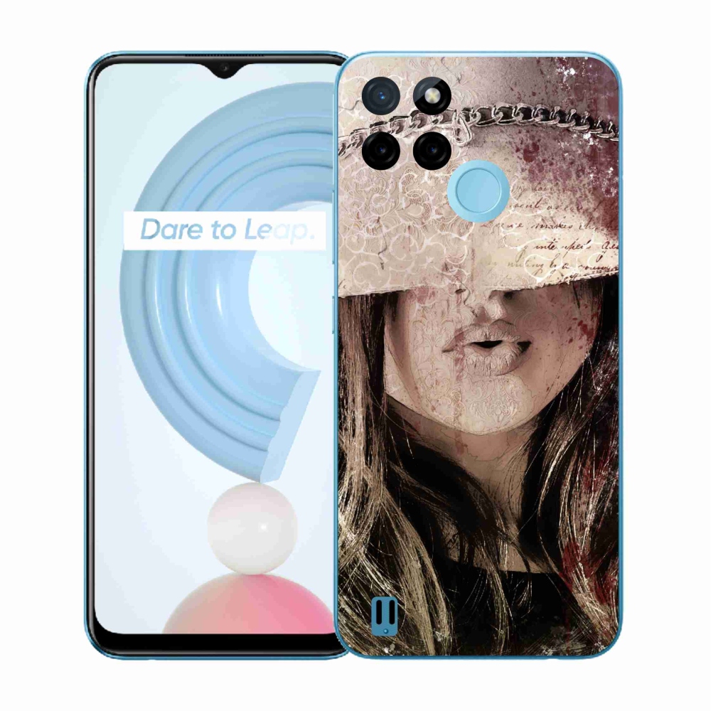 Gelový kryt mmCase na Realme C21Y/C25Y - dívka