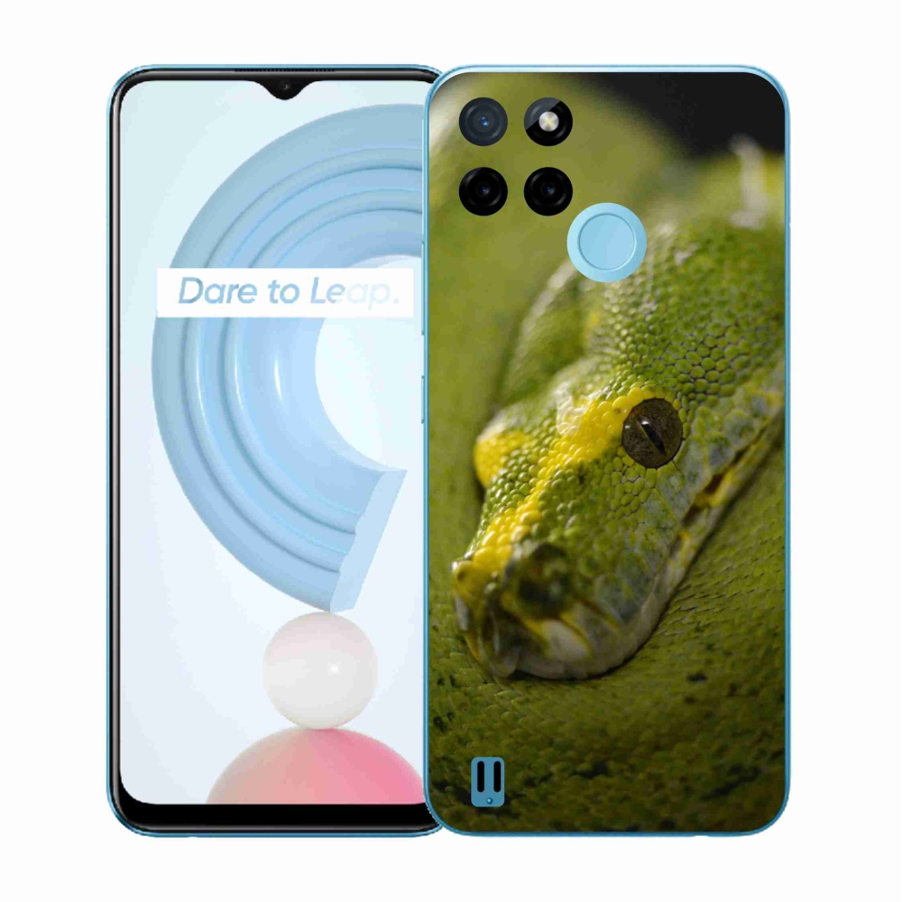 Gelový kryt mmCase na Realme C21Y/C25Y - had 2