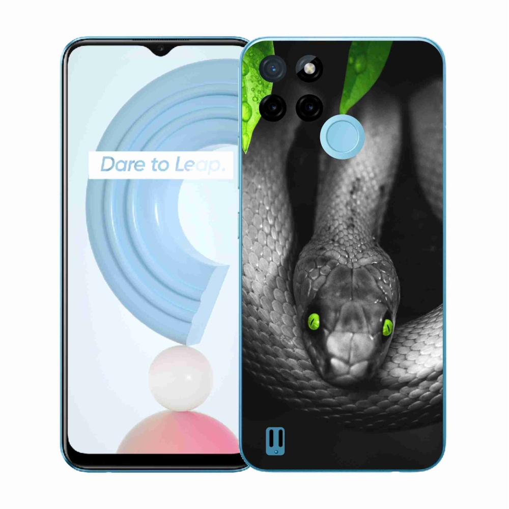 Gelový kryt mmCase na Realme C21Y/C25Y - had