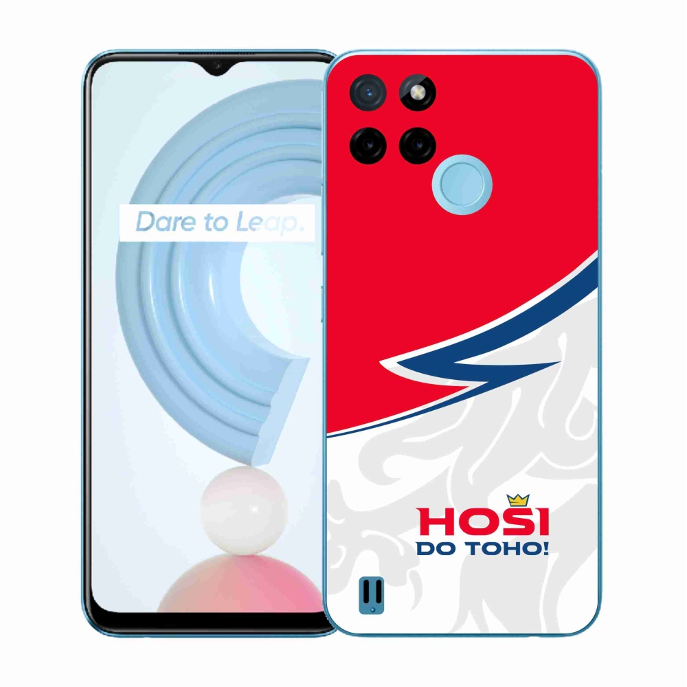 Gelový kryt mmCase na Realme C21Y/C25Y - hoši do toho