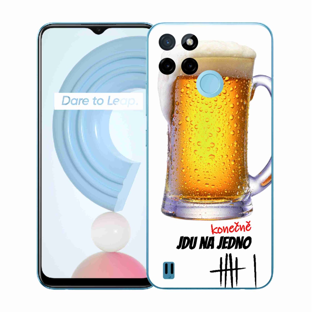 Gelový kryt mmCase na Realme C21Y/C25Y - jdu na jedno