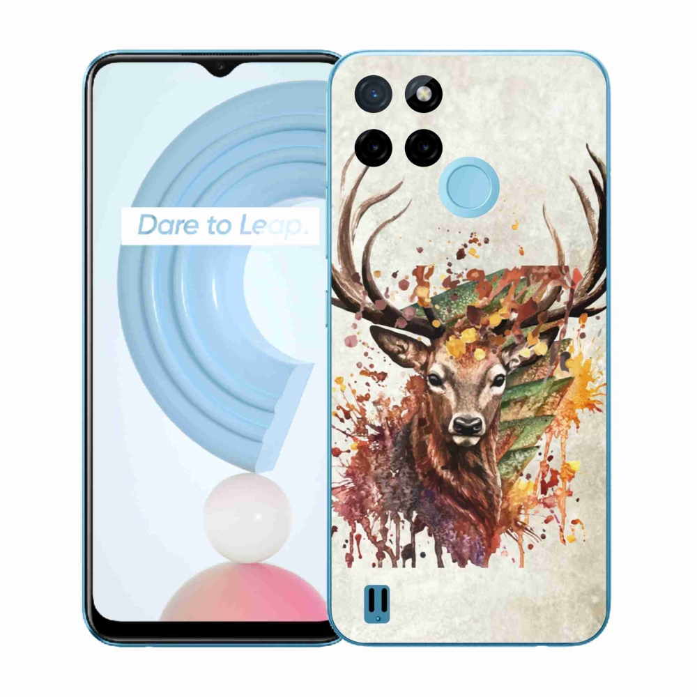 Gelový kryt mmCase na Realme C21Y/C25Y - jelen 1