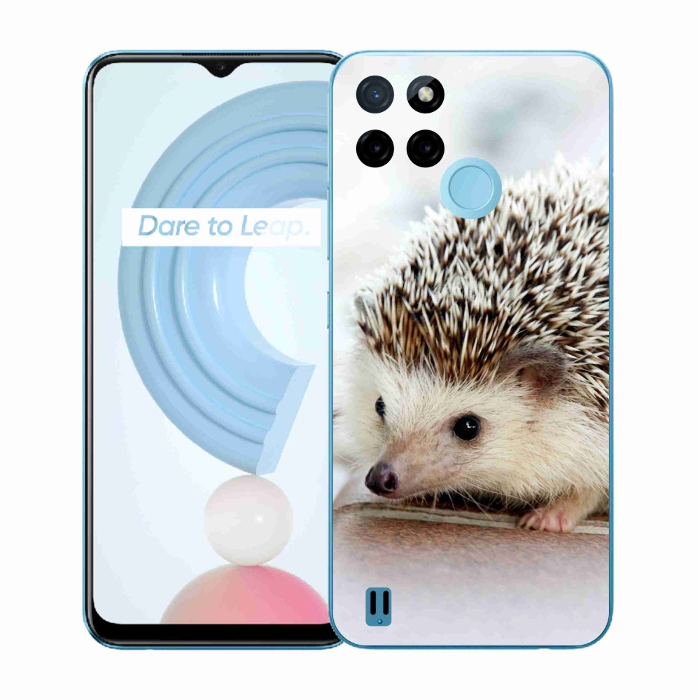Gelový kryt mmCase na Realme C21Y/C25Y - ježek
