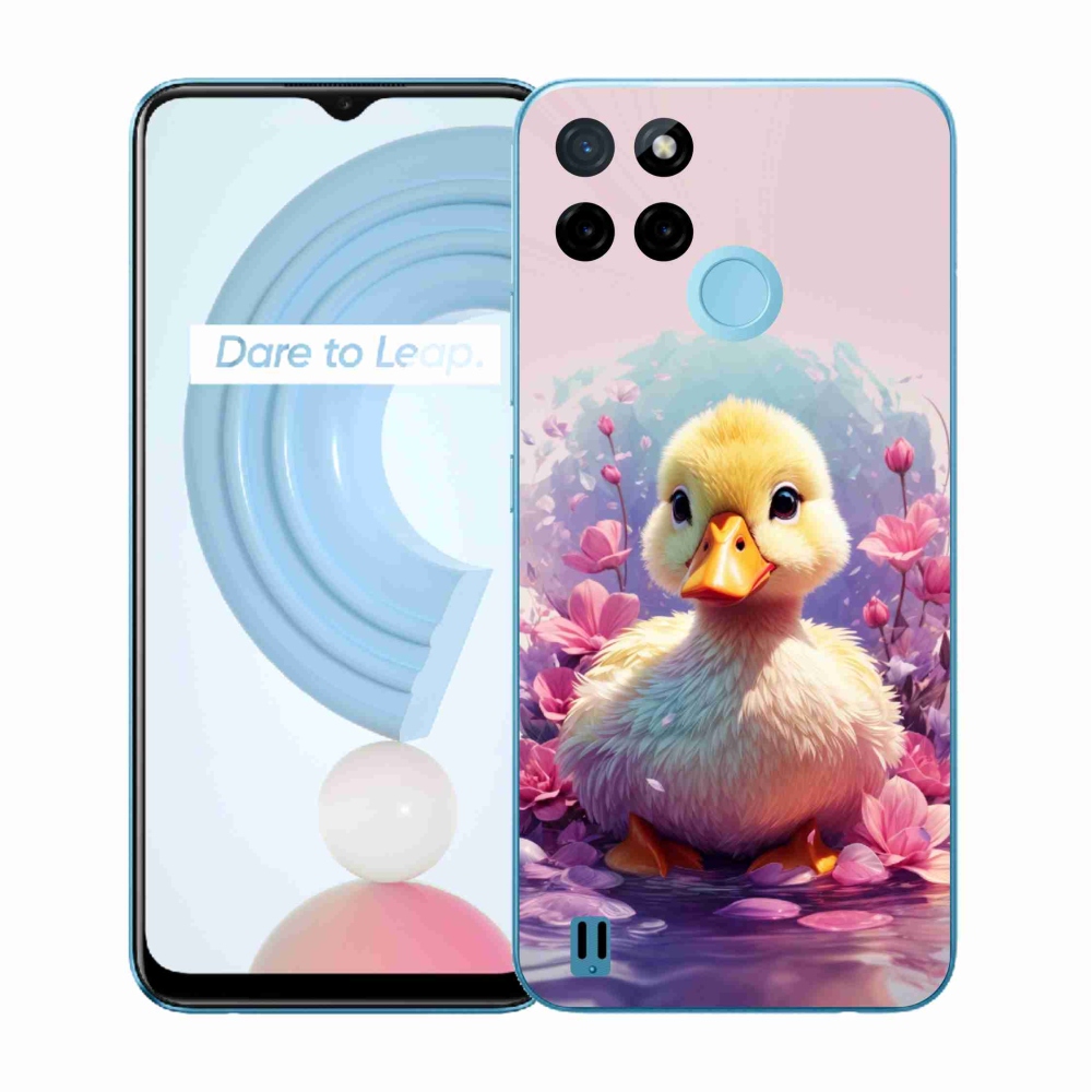 Gelový kryt mmCase na Realme C21Y/C25Y - kachnička