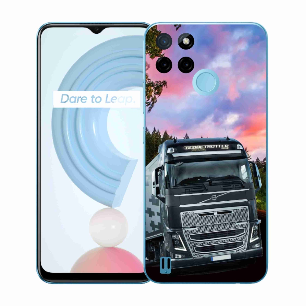 Gelový kryt mmCase na Realme C21Y/C25Y - kamion 2