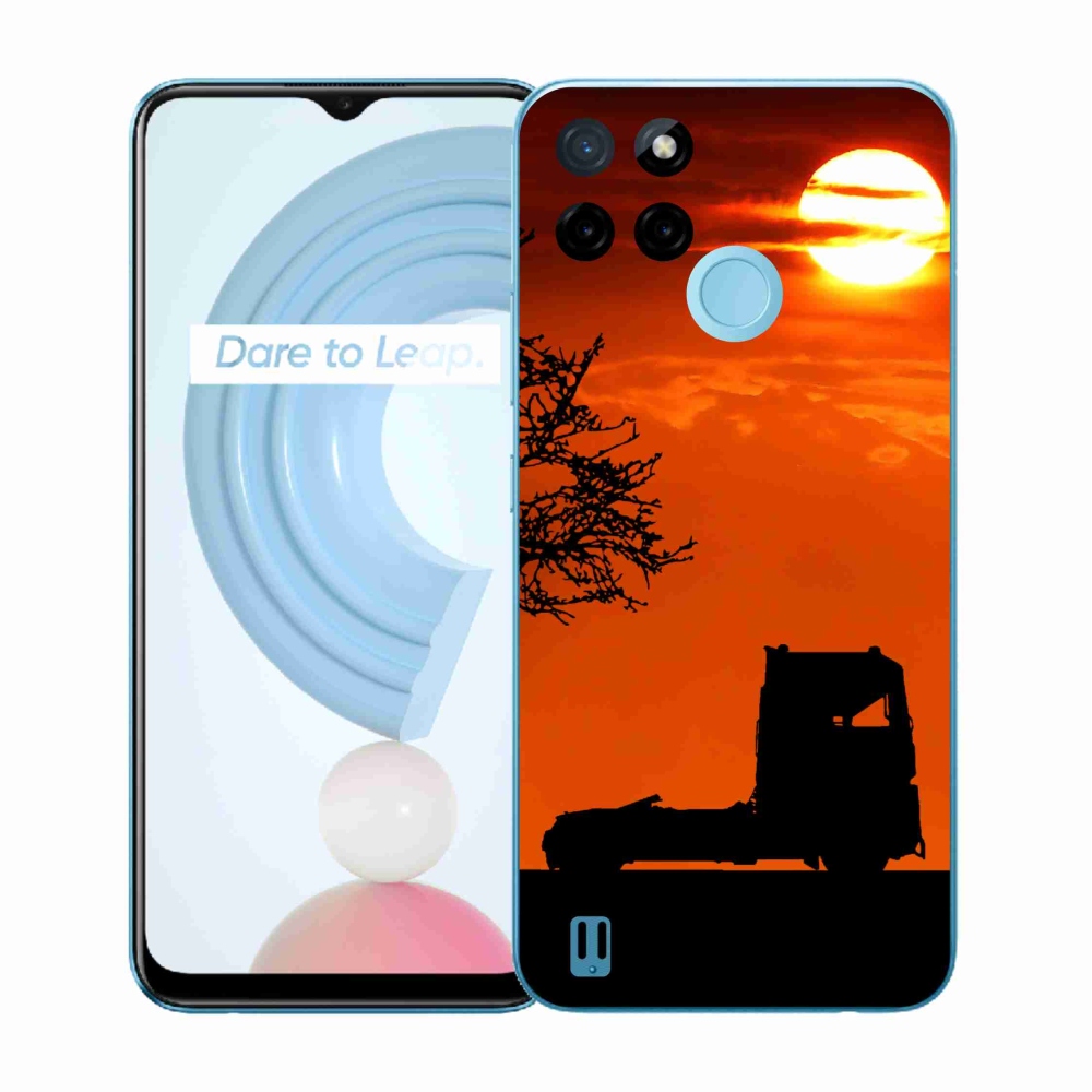 Gelový kryt mmCase na Realme C21Y/C25Y - kamion 3
