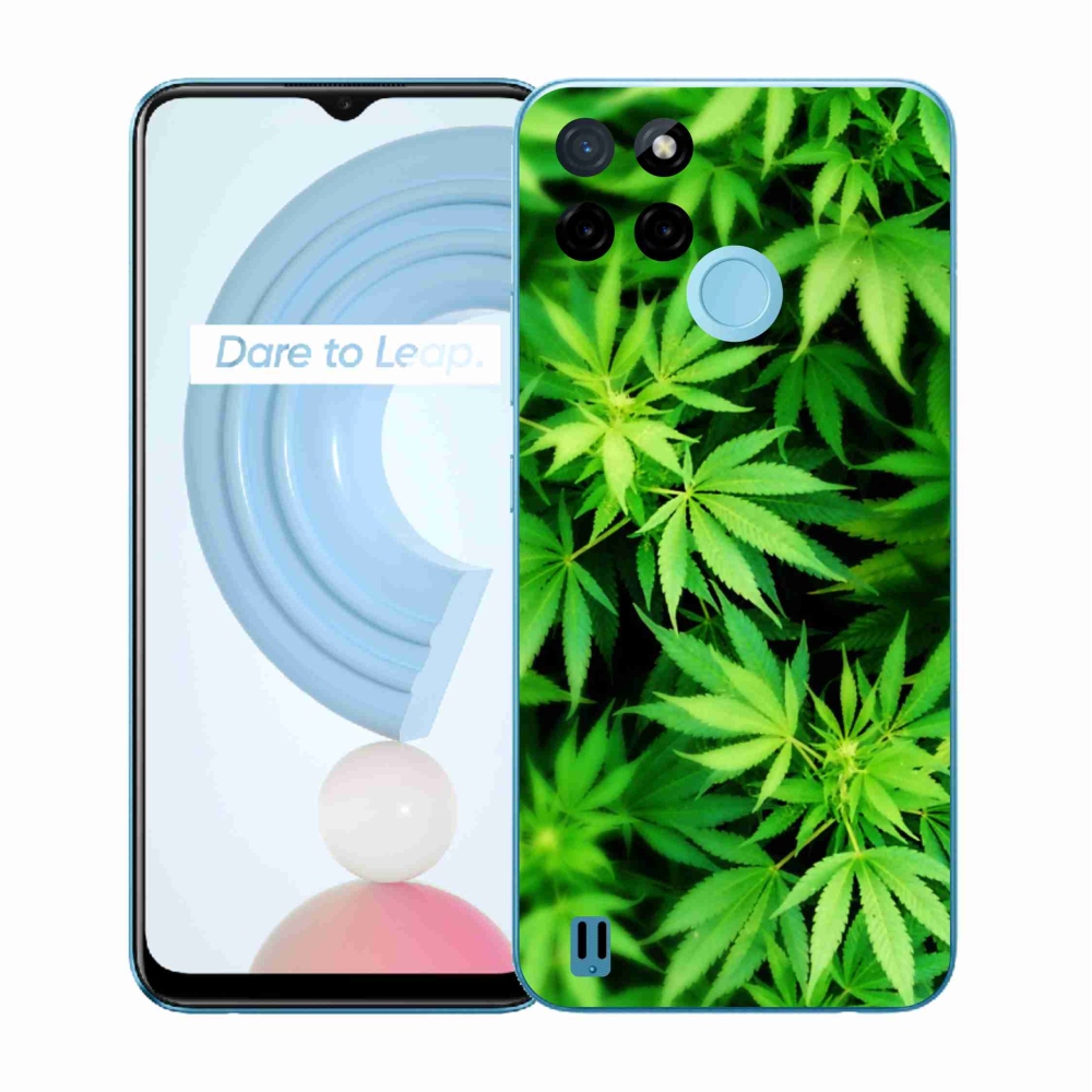 Gelový kryt mmCase na Realme C21Y/C25Y - konopí 3