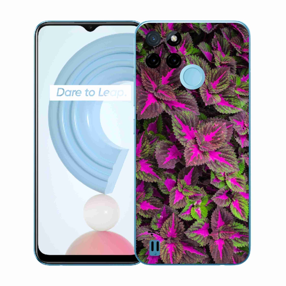 Gelový kryt mmCase na Realme C21Y/C25Y - květiny 10