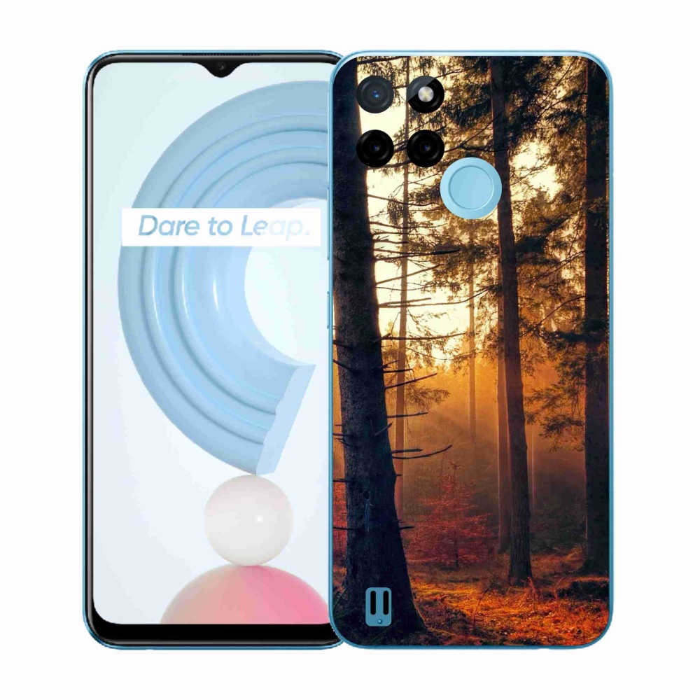 Gelový kryt mmCase na Realme C21Y/C25Y - les