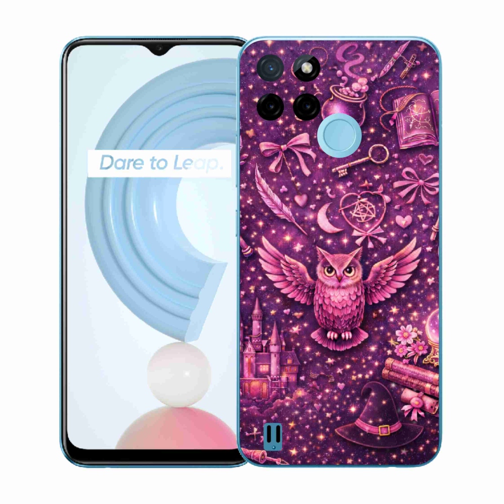 Gelový kryt mmCase na Realme C21Y/C25Y - magický svět