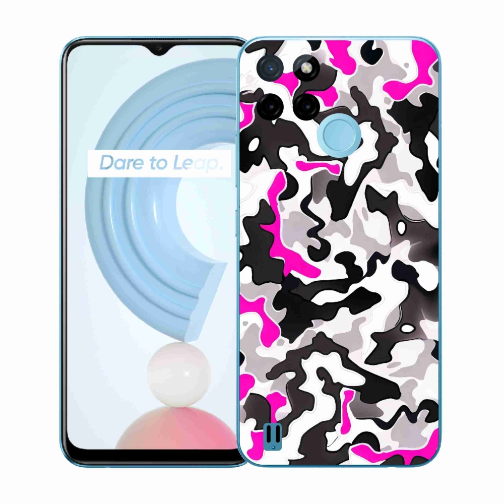 Gelový kryt mmCase na Realme C21Y/C25Y - maskáčový vzor 5