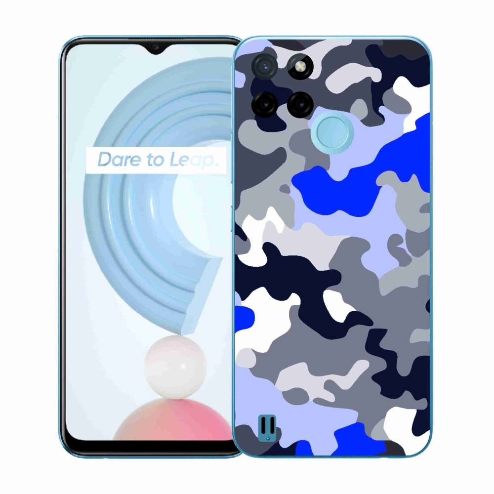 Gelový kryt mmCase na Realme C21Y/C25Y - maskáčový vzor 8