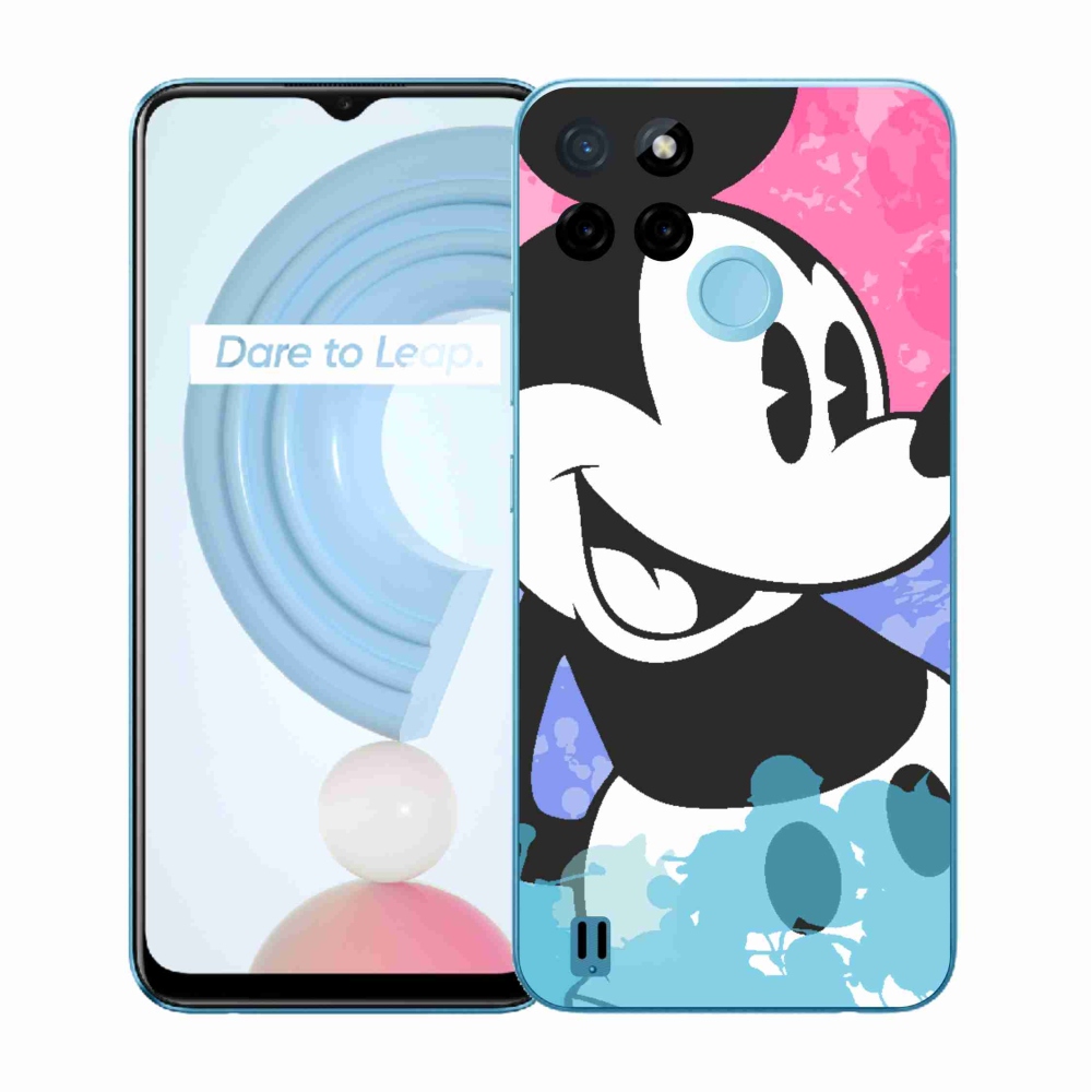 Gelový kryt mmCase na Realme C21Y/C25Y - mickey mouse