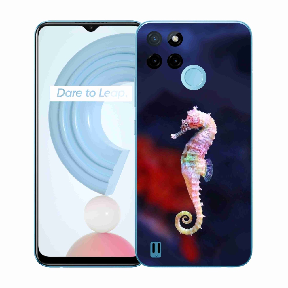 Gelový kryt mmCase na Realme C21Y/C25Y - mořský koník
