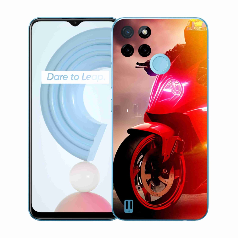 Gelový kryt mmCase na Realme C21Y/C25Y - motorka