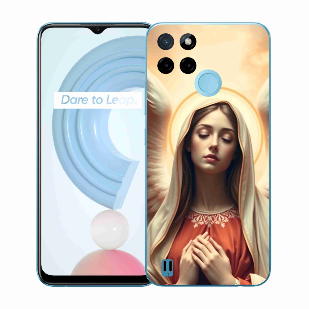 Gelový kryt mmCase na Realme C21Y/C25Y - náboženský motiv