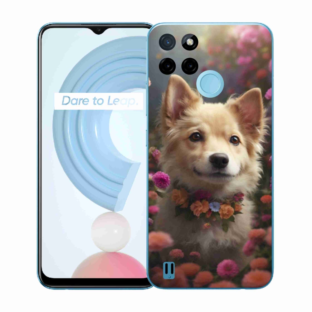 Gelový kryt mmCase na Realme C21Y/C25Y - německý špic
