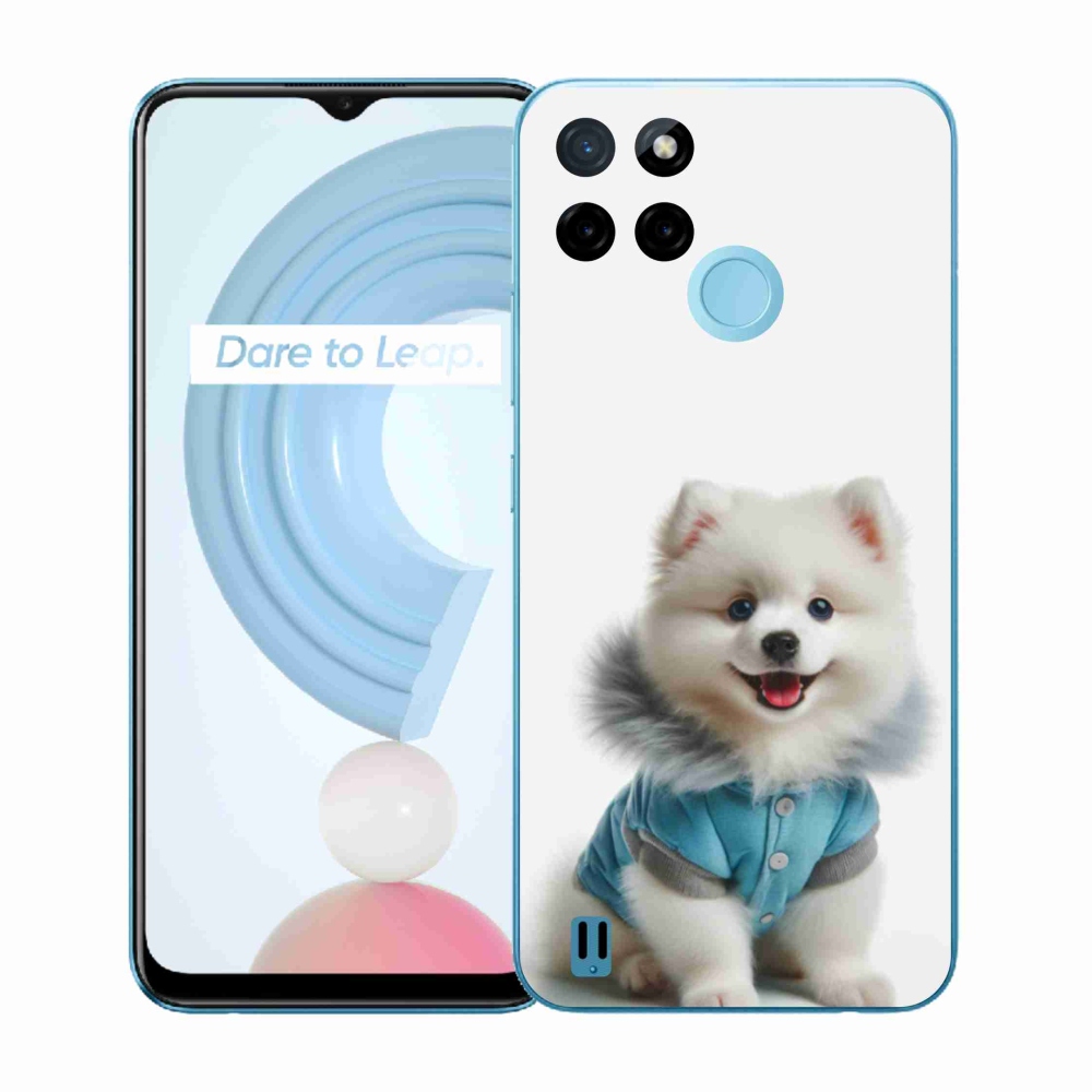 Gelový kryt mmCase na Realme C21Y/C25Y - pomeranian