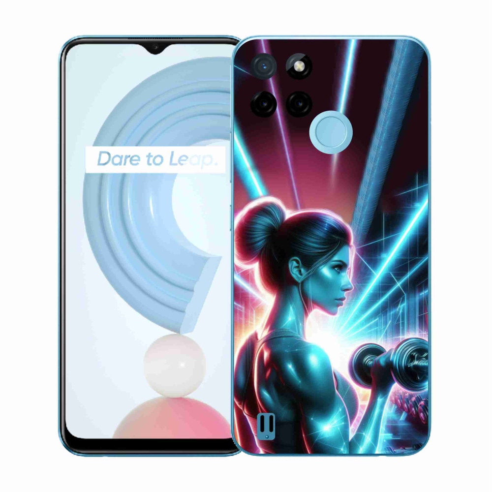Gelový kryt mmCase na Realme C21Y/C25Y - posilování