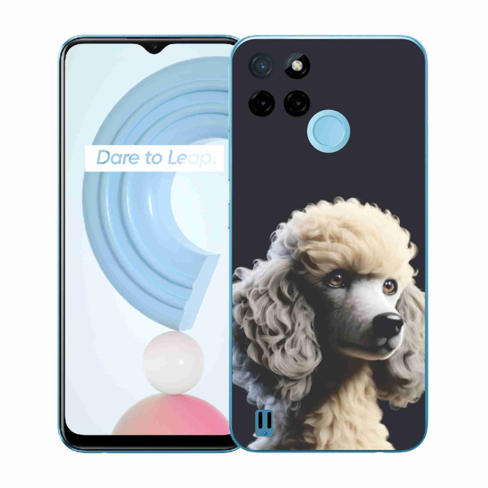 Gelový kryt mmCase na Realme C21Y/C25Y - pudl