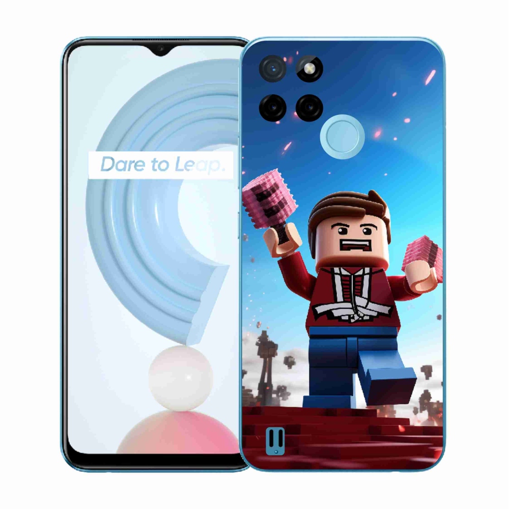 Gelový kryt mmCase na Realme C21Y/C25Y - roblox 2