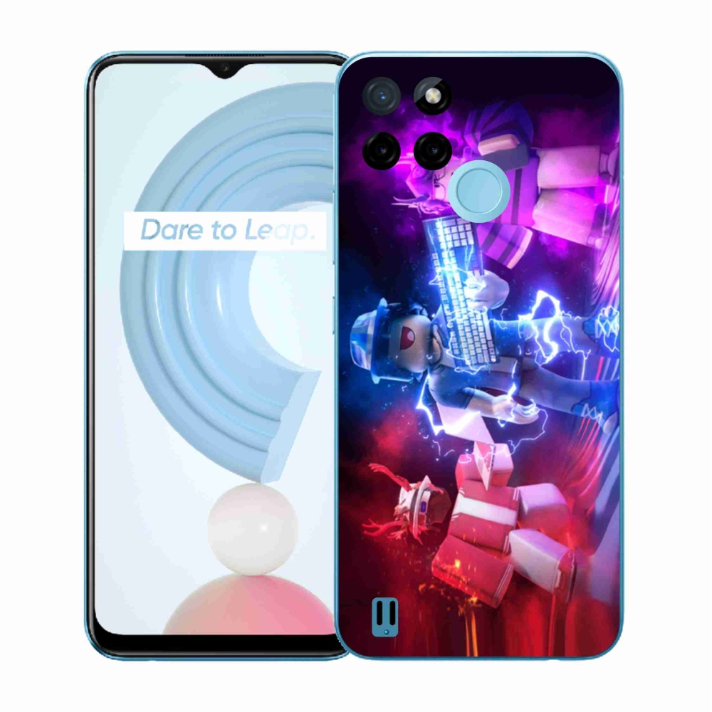 Gelový kryt mmCase na Realme C21Y/C25Y - roblox