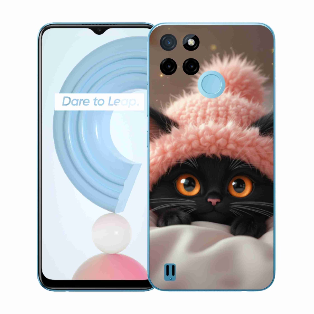 Gelový kryt mmCase na Realme C21Y/C25Y - roztomilé kotě 7