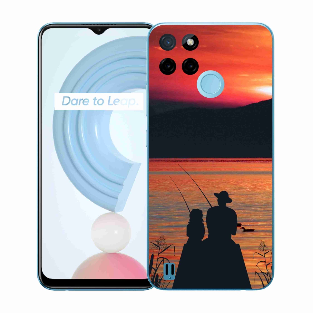 Gelový kryt mmCase na Realme C21Y/C25Y - rybaření 3