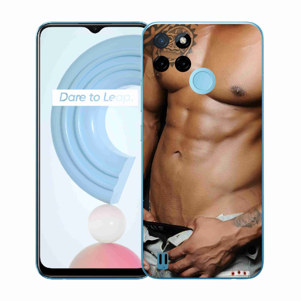 Gelový kryt mmCase na Realme C21Y/C25Y - sexy muž