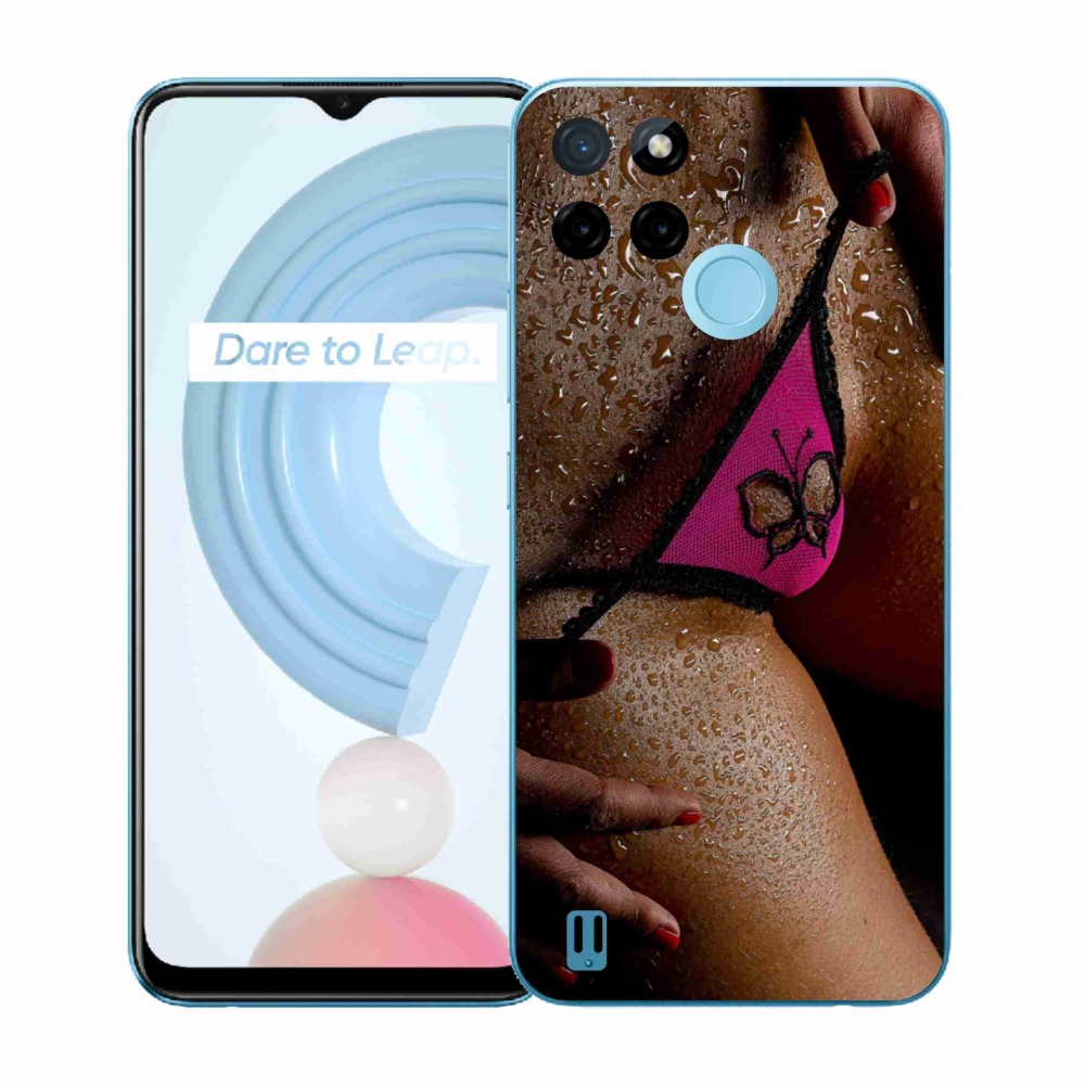 Gelový kryt mmCase na Realme C21Y/C25Y - sexy žena